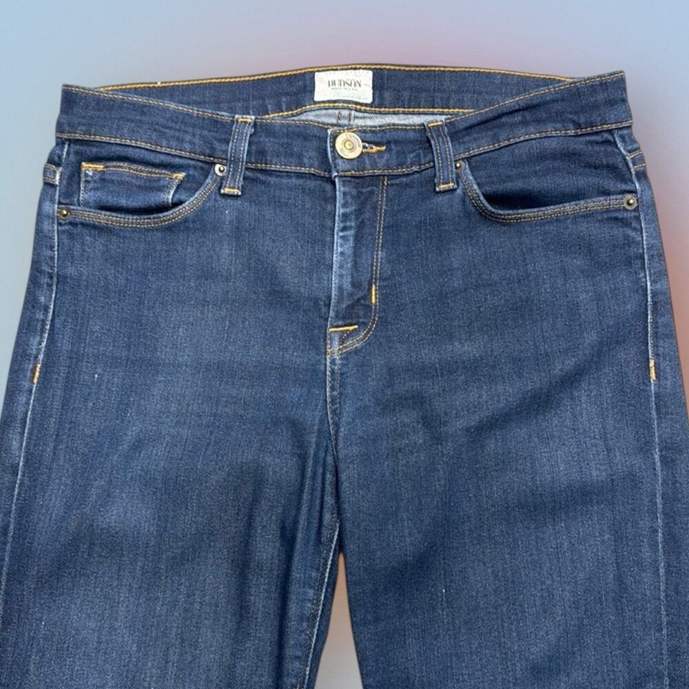 HUDSON Women’s 29 SKINNY ANKLE Blue Denim Jeans